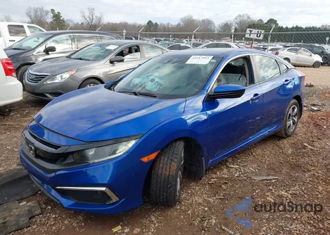 2019 Honda Civic Lx z USA, uszkodzony, nr VIN 2HGFC2F65KH574442